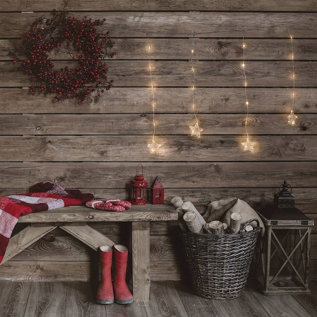 DecoKing girlianda Snowflakes, 38 LED