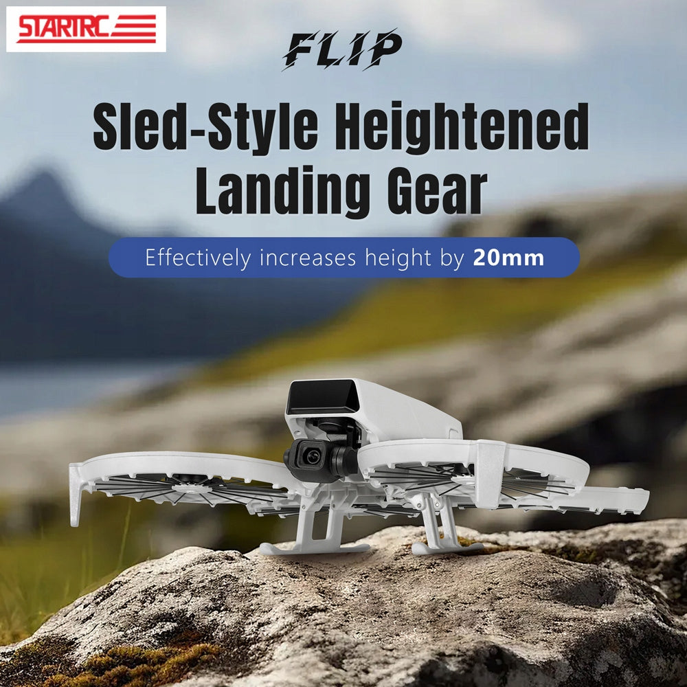 LANDING GEAR FOR DJI FLIP QUICK-RELEASE FOLDABLE EXTENDED LANDING LEGS Manufacturer code 12200085