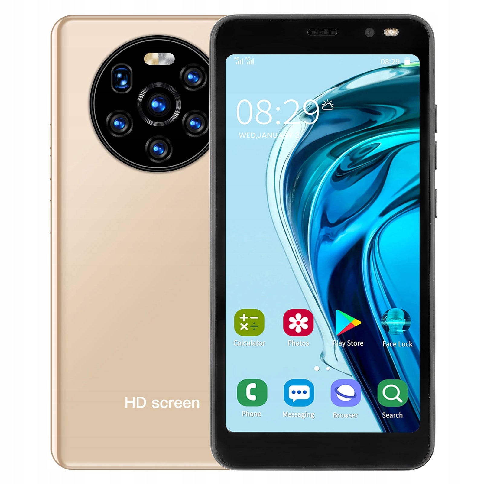 LANDVO MATE40 PRO 5.45 INCH HD SCREEN PHONE 512MB+4GB EAN (GTIN) 7612460651369