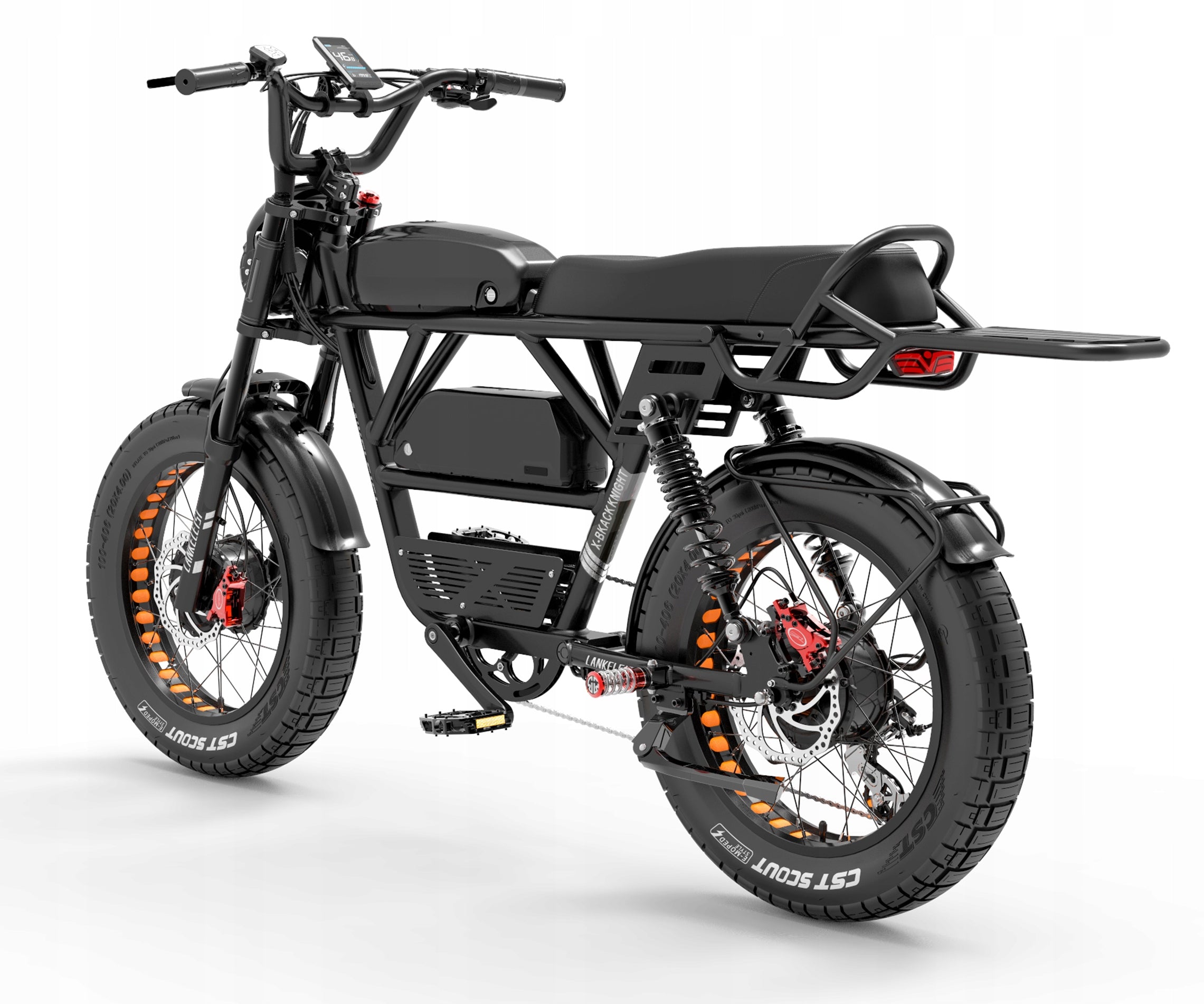 LANKELEISI Electric Vehicle 2000W 48KM/H 280HP SAMSUNG 48V 45AH Battery Packaging status original