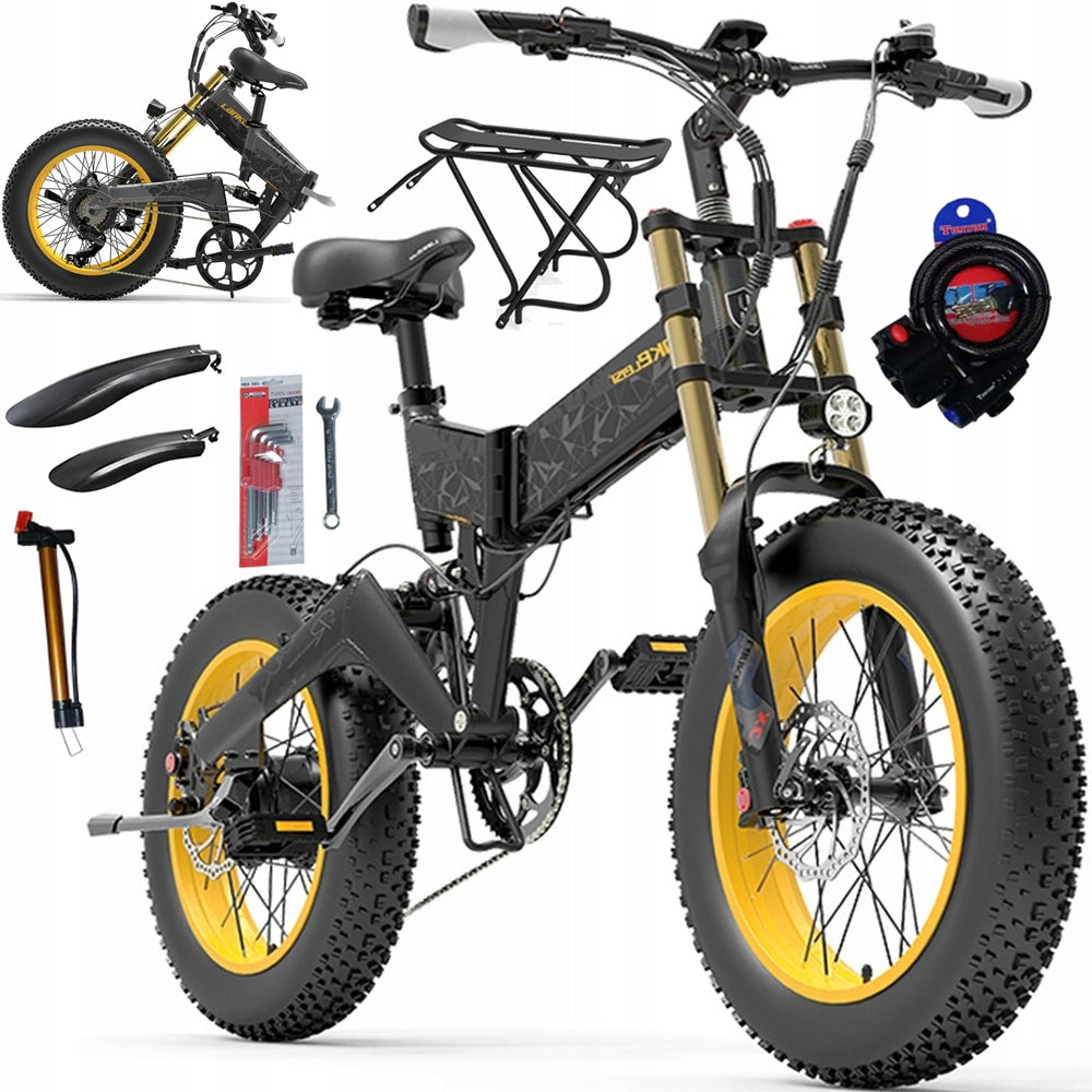 LANKELEISI X3000 PLUS-UP Men's/Women's electric vehicle 1000W 45KM/H 120KM