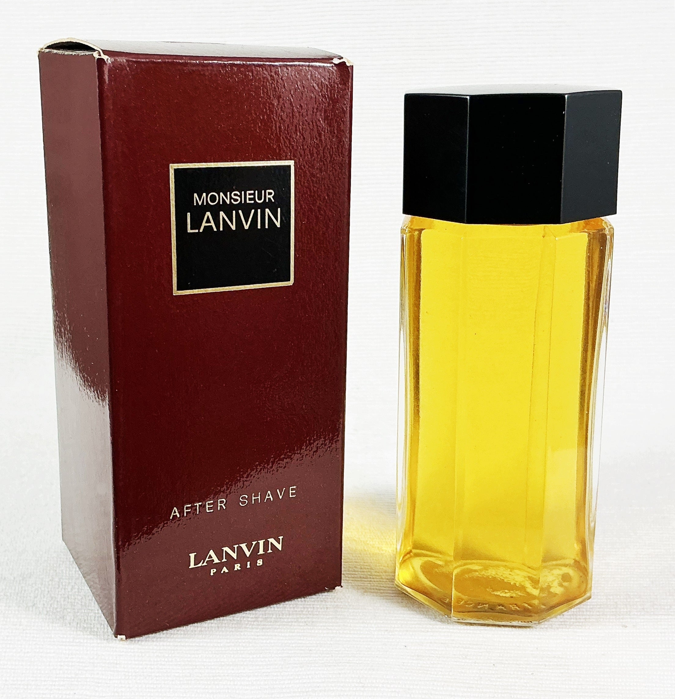 LANVIN MONSIEUR 100 ML AFTER SHAVE AFTERSHAVE MEGA UNIQUE Packaging status original