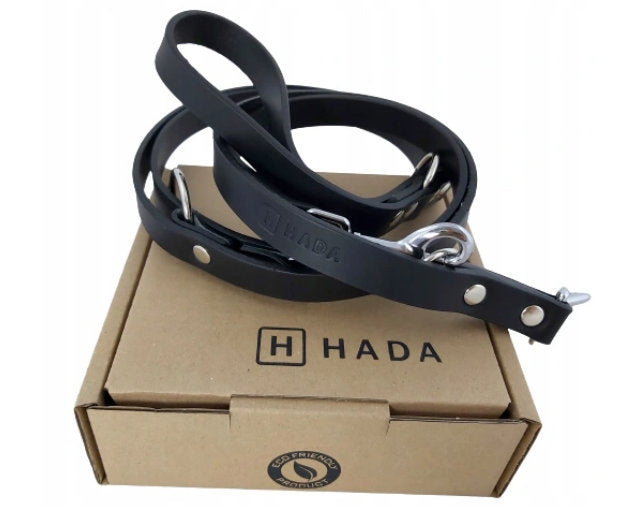 LANYARD ADJUSTABLE DETACHABLE LEATHER HADA BLACK