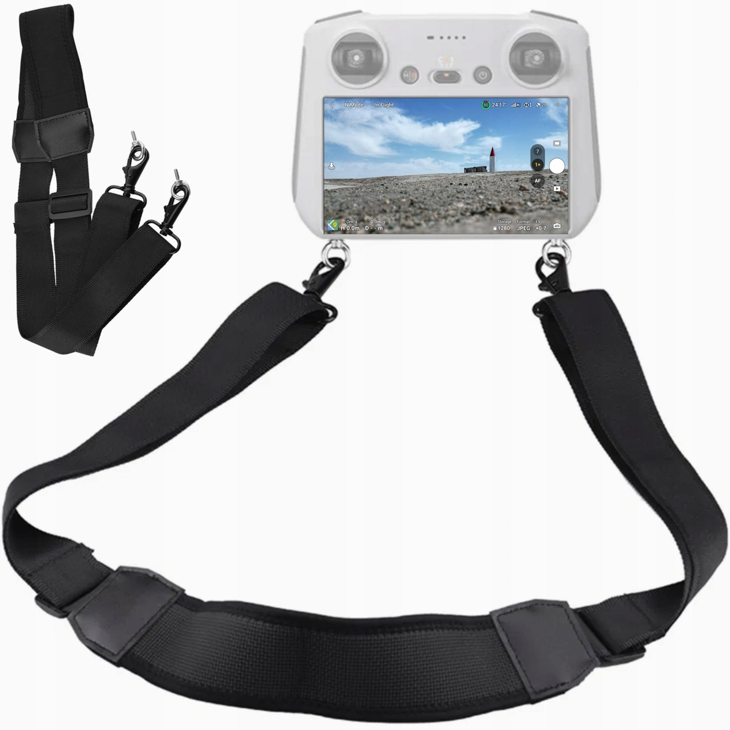 LANYARD HOLDER WIDE ADJUSTABLE FOR REMOTE CONTROL DJI MINI 3 4 PRO / DJI RC / RC 2