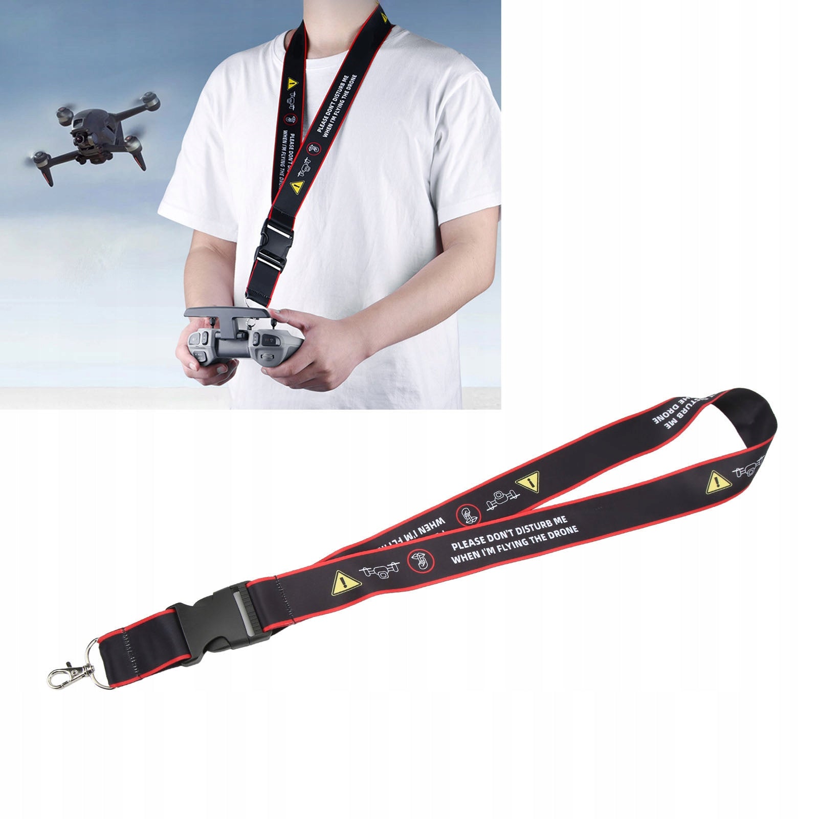 LANYARD NECK STRAP FOR FPV CONTROLLER 2 PHANTOM 3 4 FLYSKY RADIOLINK FRSKY Model 272041412