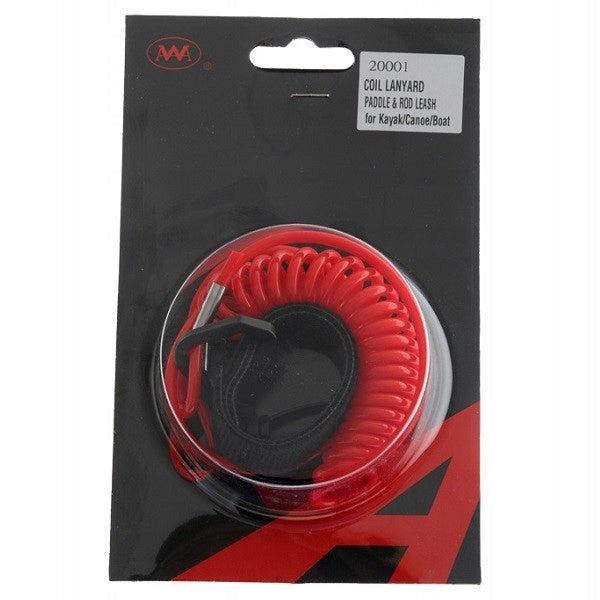 LANYARD SAFETY BAND FOR KAYAK SCOOTER SUP - PADDLE PROTECTION Color multicolor