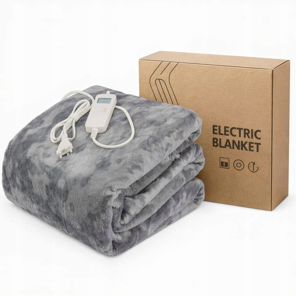 LARGE 180x160 Electric Blanket Heating Mat LCD Remote Control Thick + Timer Medical device no
