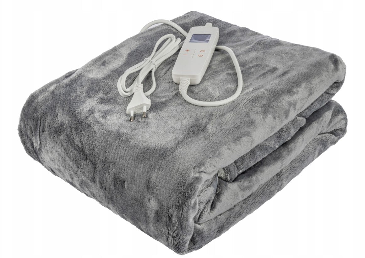 LARGE 180x160 Electric Blanket Heating Mat LCD Remote Control Thick + Timer