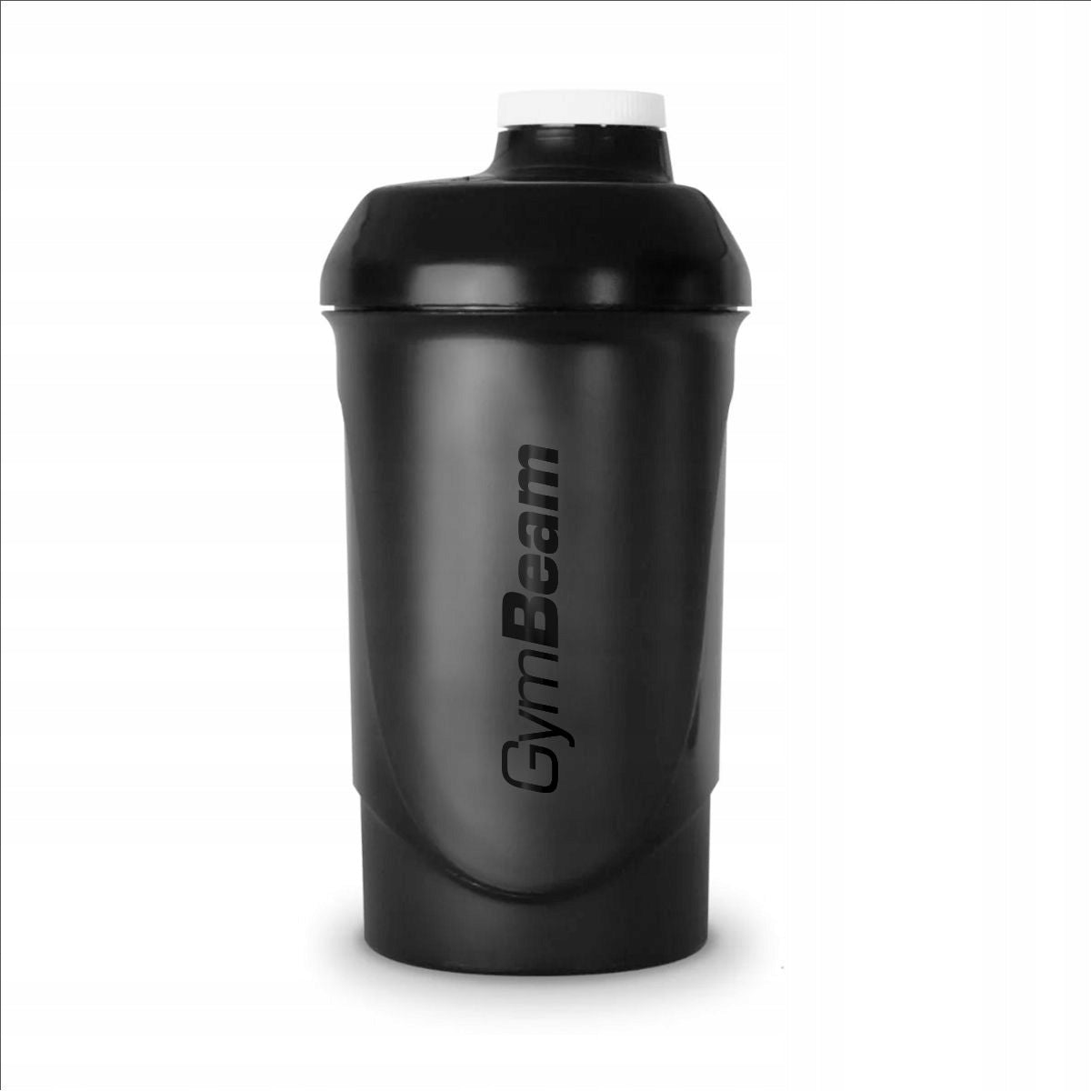 LARGE AIRTIGHT SHAKER FOR GYM TRAINING - GymBeam 700 ml black Color black