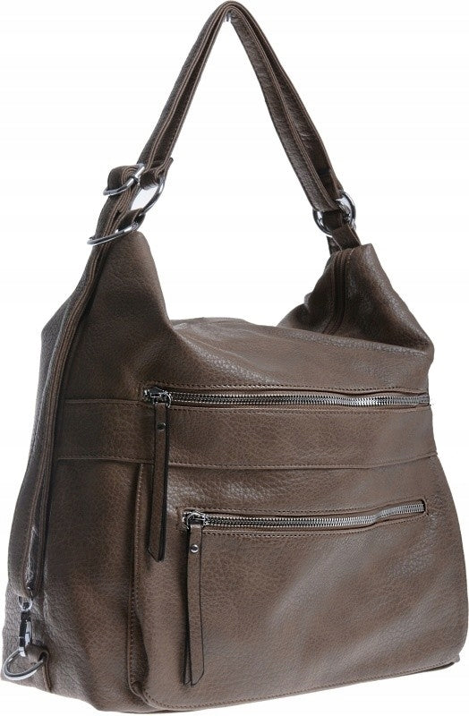 LARGE BAG WOMEN'S BACKPACK BAG 3 IN 1 khaki