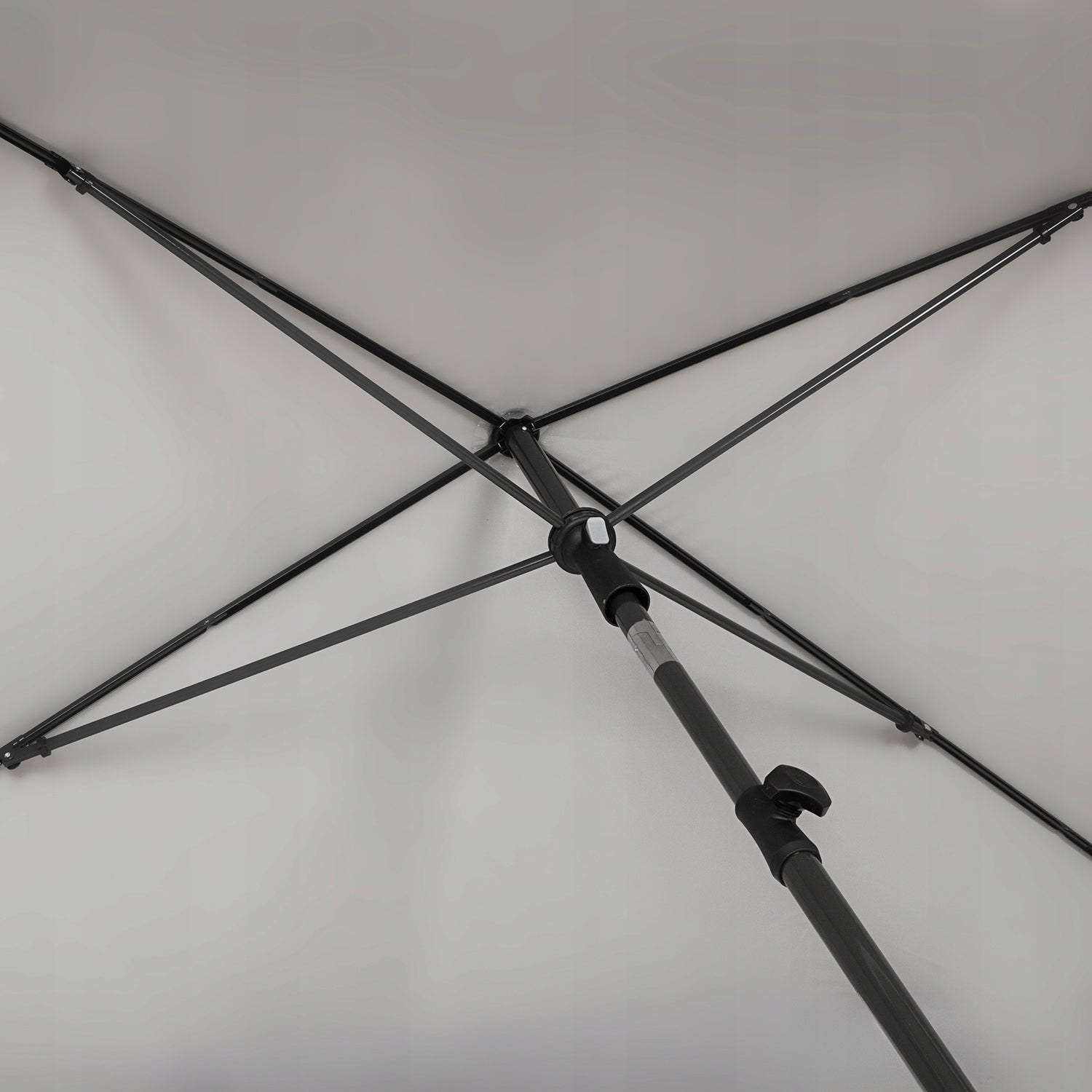 LARGE BALCONY UMBRELLA RECTANGULAR FOR BALCONY BROKEN GARDEN UV 200x130cm Manufacturer JohnGreen