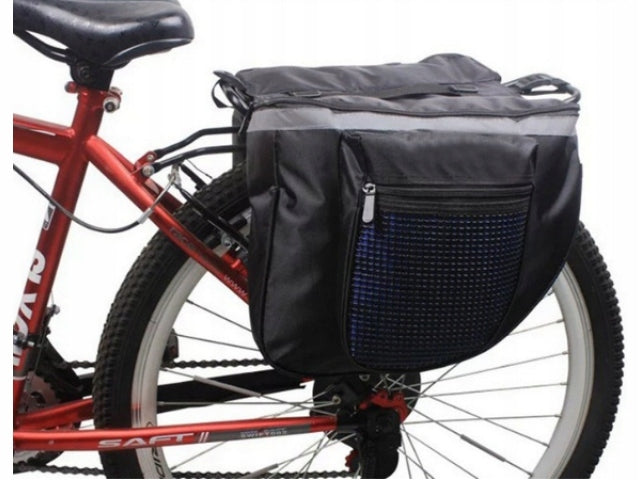 LARGE BICYCLE BAG 28L - BICYCLE POUCH TRUNK LARGE TRUNK - CE EAN (GTIN) 5904121953489