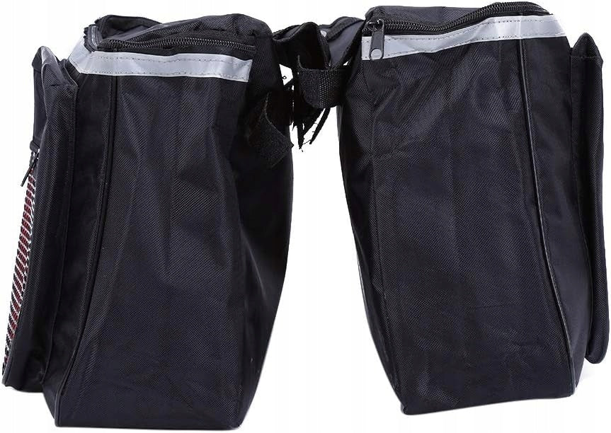 LARGE BICYCLE BAG DOUBLE POUCH FOR LUGGAGE COMPARTMENT Brand Ozier