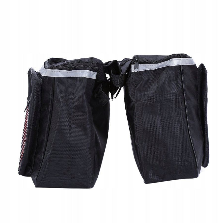 LARGE BICYCLE BAG DOUBLE POUCH FOR TRUNK Two Chambers Bicycle EAN (GTIN) 5907419670624