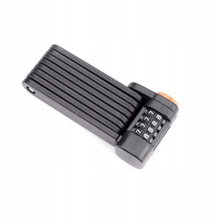 LARGE BICYCLE CLASP FOR BICYCLE FOLDING LOCK CIPHER HARDENED STEEL ABS Weight 750 g