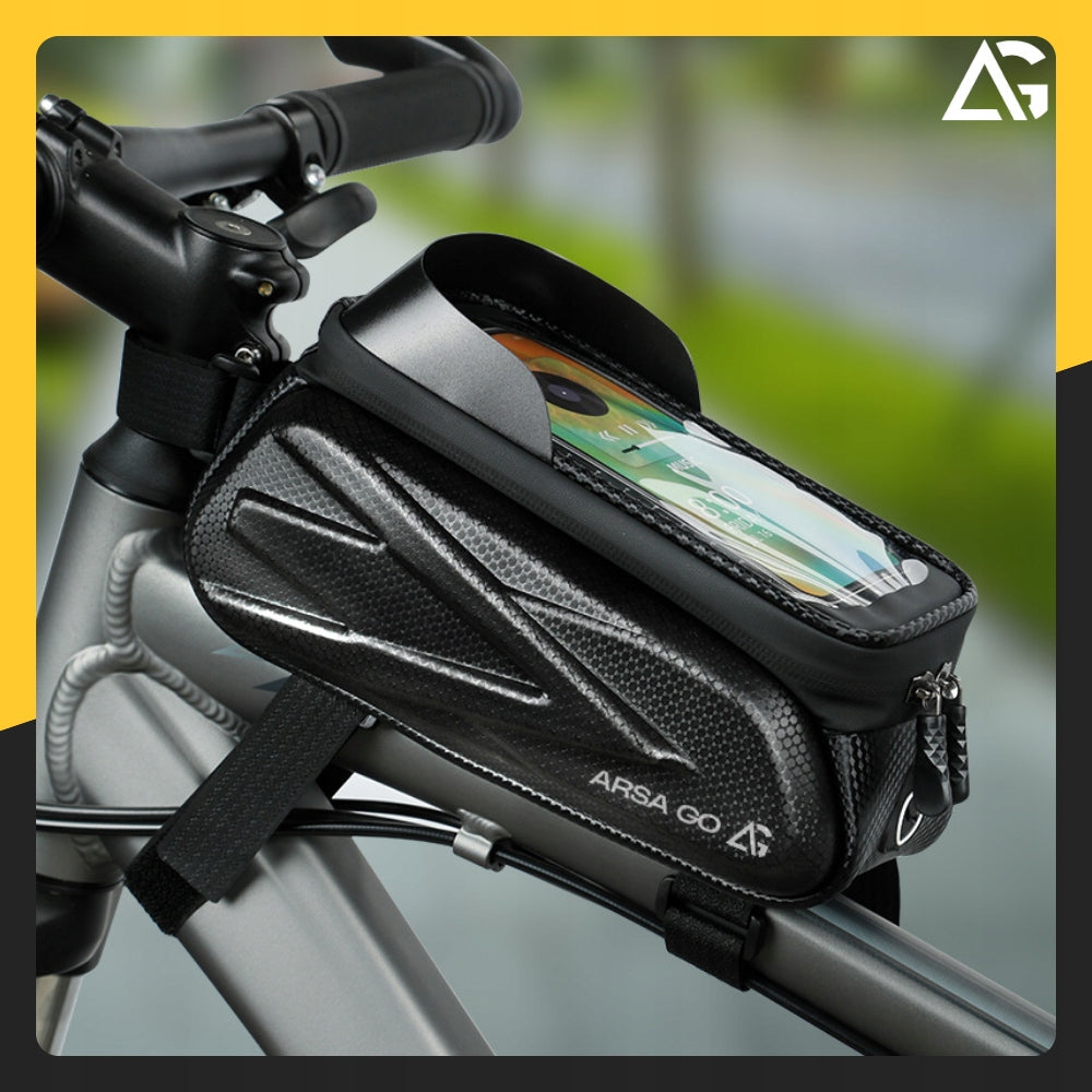 LARGE BICYCLE POUCH BICYCLE BAG HOLDER PHONE CASE WATERPROOF Manufacturer code KIESZEŃ PRZEDNIA ROWEROWA SASZETKA POJEMNA