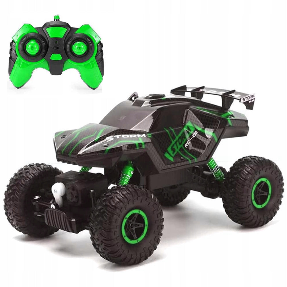 LARGE CAR REMOTE CONTROLLED OFF-ROAD AUTO RC REMOTE CONTROL LED LIGHT SMOKE