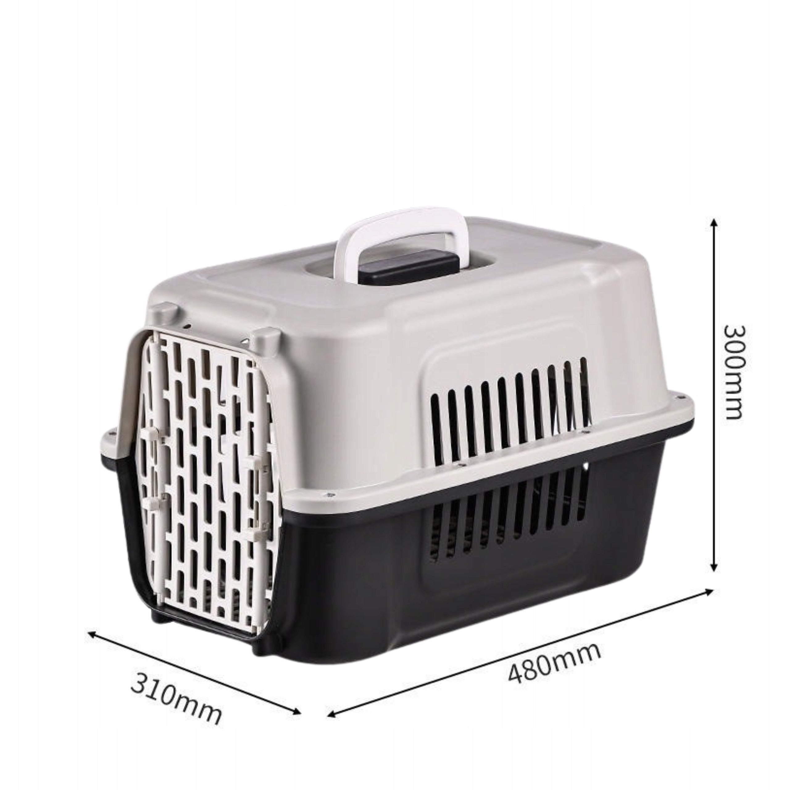 LARGE CAT CARRIER DOG RABBIT ANIMALS PLASTIC CAGE PLAYPEN BOX Manufacturer code Transporter do ZWIERZĄT Psa Kota KLATKA KOJEC