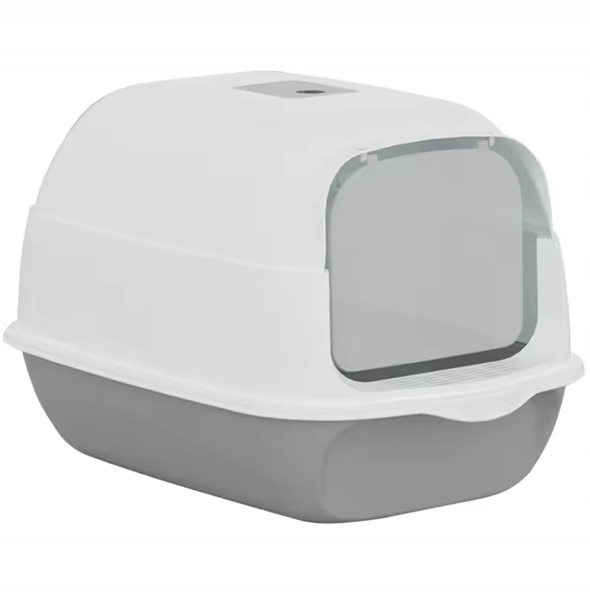 LARGE CAT LITTER BOX CLOSED WITH DOOR AND FRAGRANCE FILTER + SPATULA Manufacturer code F057