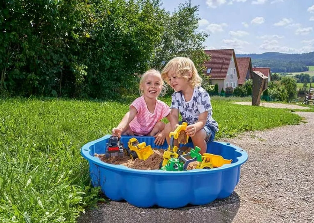 LARGE CLOSED SANDBOX XXL POOL 2in1 GARDEN SHELL FOR CHILDREN FUN Character/Title none