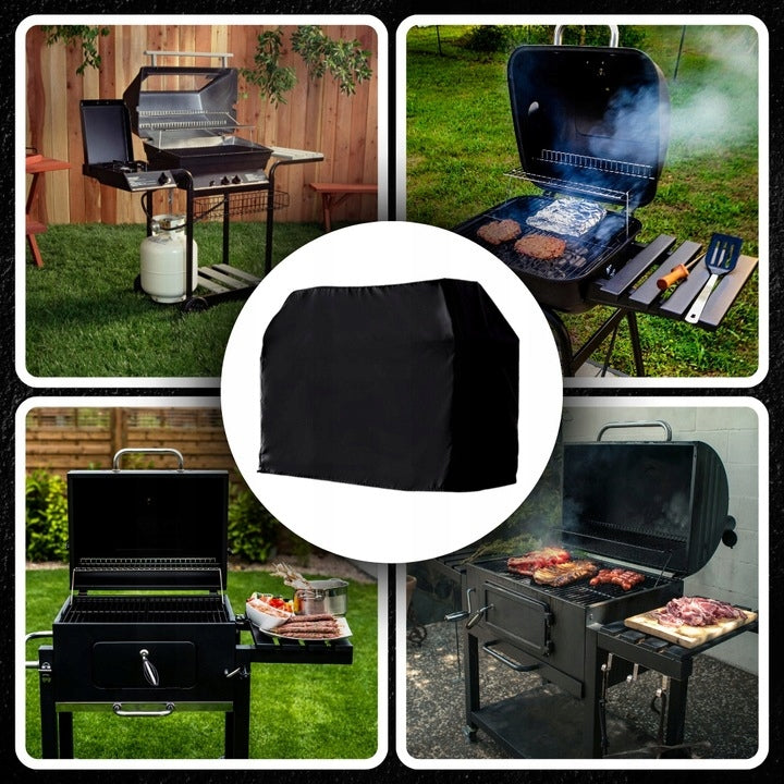 LARGE COVER GRILL COVER GARDEN GAS GRILL SOLID WATERPROOF Product height 117 cm