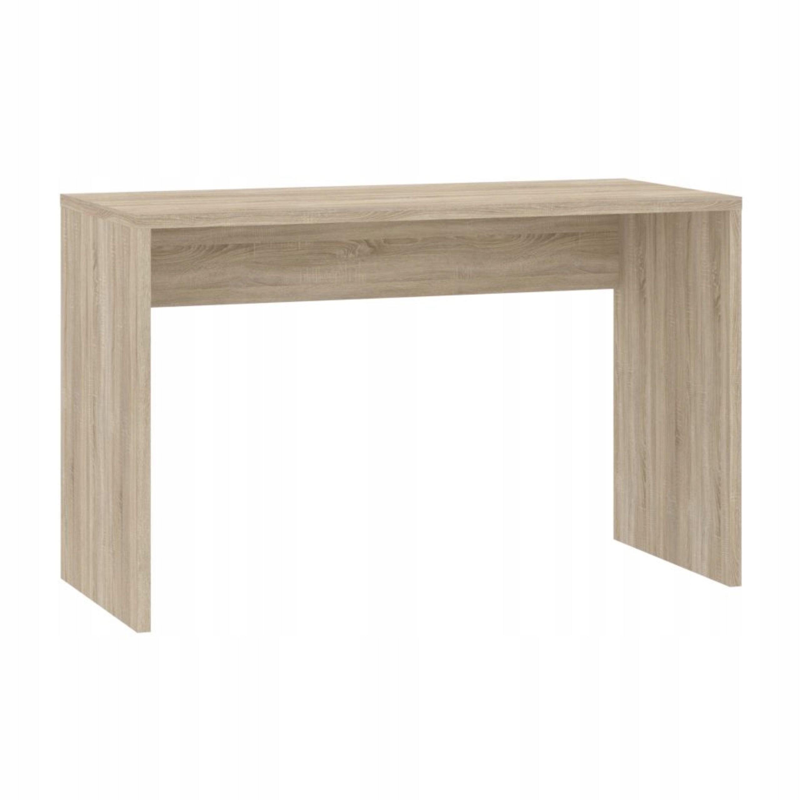 LARGE DESK SONOMA OAK FOR RECEPTION WIDE 120cm THICK TOP 2.5cm Furnitex Brand Furnitex
