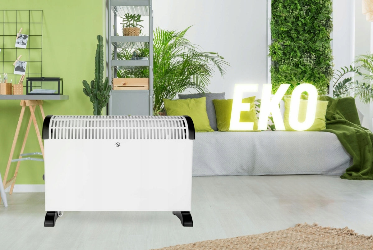LARGE ELECTRIC HEATER WITH CONTROL PANEL FOR WALL AND FLOOR 2in1 EAN (GTIN) 5908420805319
