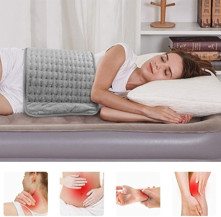 LARGE ELECTRIC PILLOW HEATED XL 60X30 HOT WATER BOTTLE WARMING MAT Manufacturer code Poduszka elektryczna rozgrzewająca na prezent