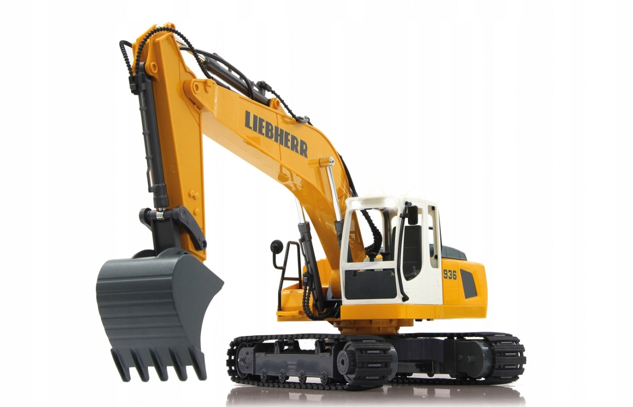 LARGE EXCAVATOR LIEBHERR R936 ON TRACKS 50CM Brand Jamara