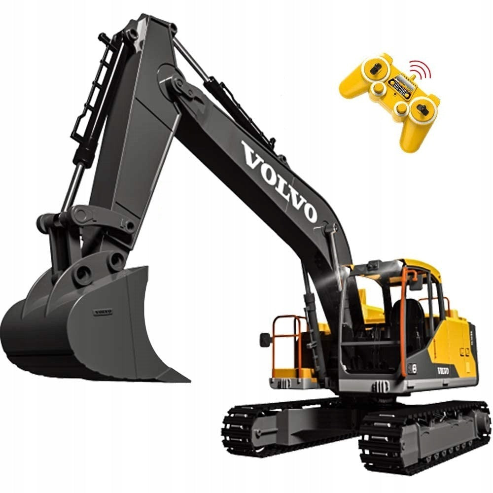 LARGE EXCAVATOR REMOTE CONTROLLED TRACKED RC VOLVO TOY FOR REMOTE CONTROL