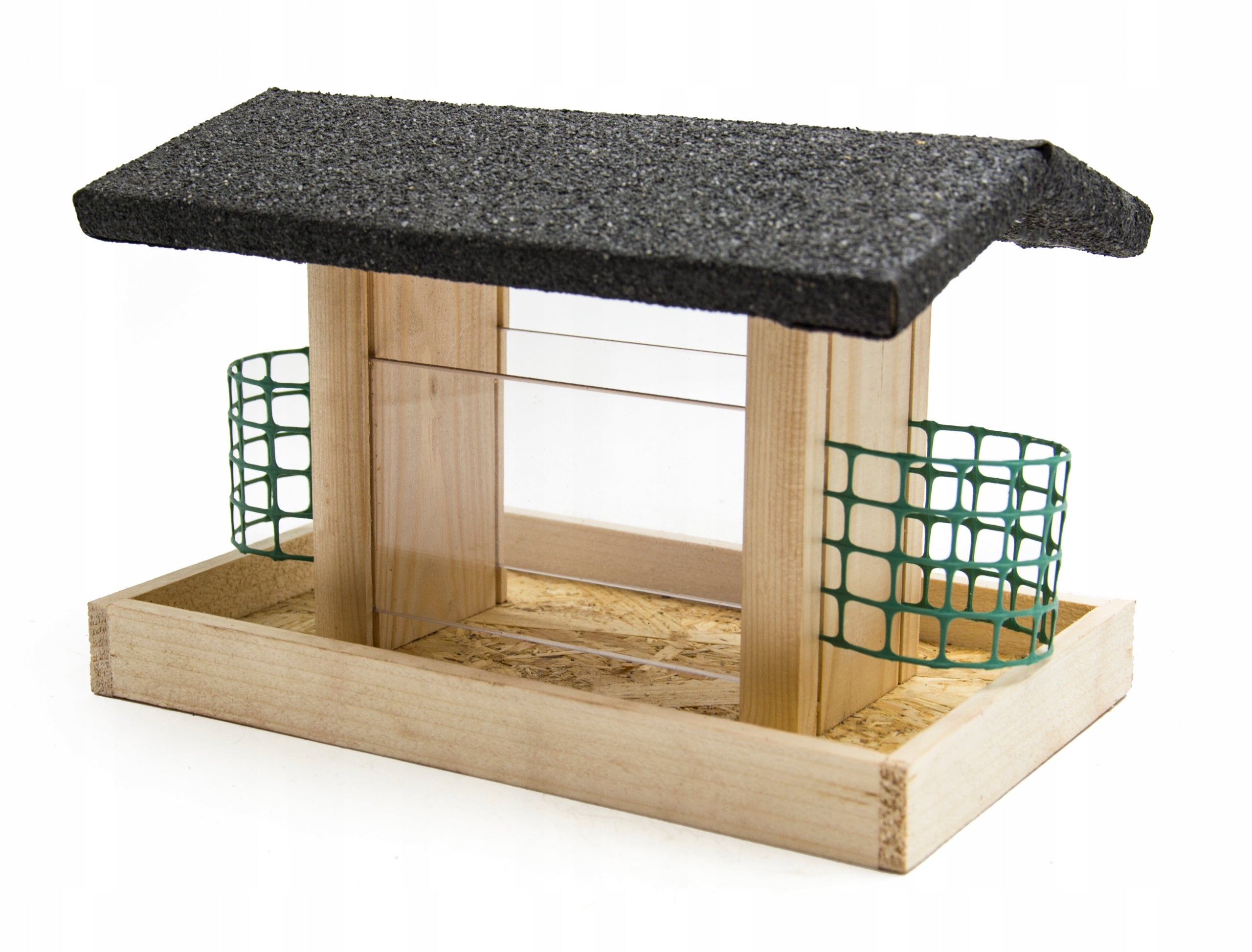 LARGE FEEDER WOODEN FOOD BOOTH BALLS GRAIN FOR WILD BIRDS XL Manufacturer Florazoo