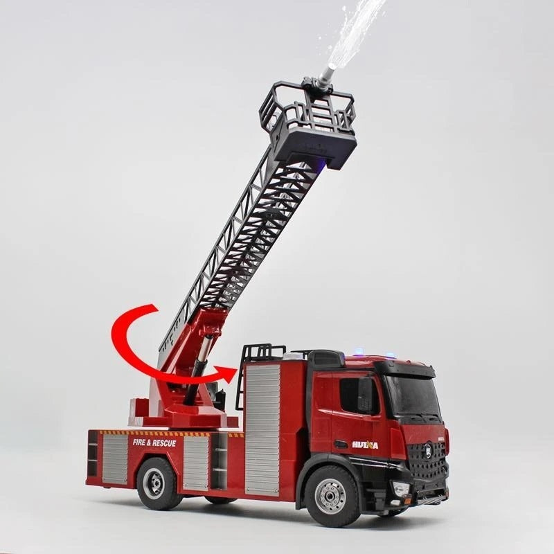 LARGE FIRE BRIGADE REMOTE CONTROLLED RC WATER CANnon FIRE TRUCK PREMIUM Manufacturer code STRAŻ Napęd 4x4 ARMATKA WODNA AUTO RC