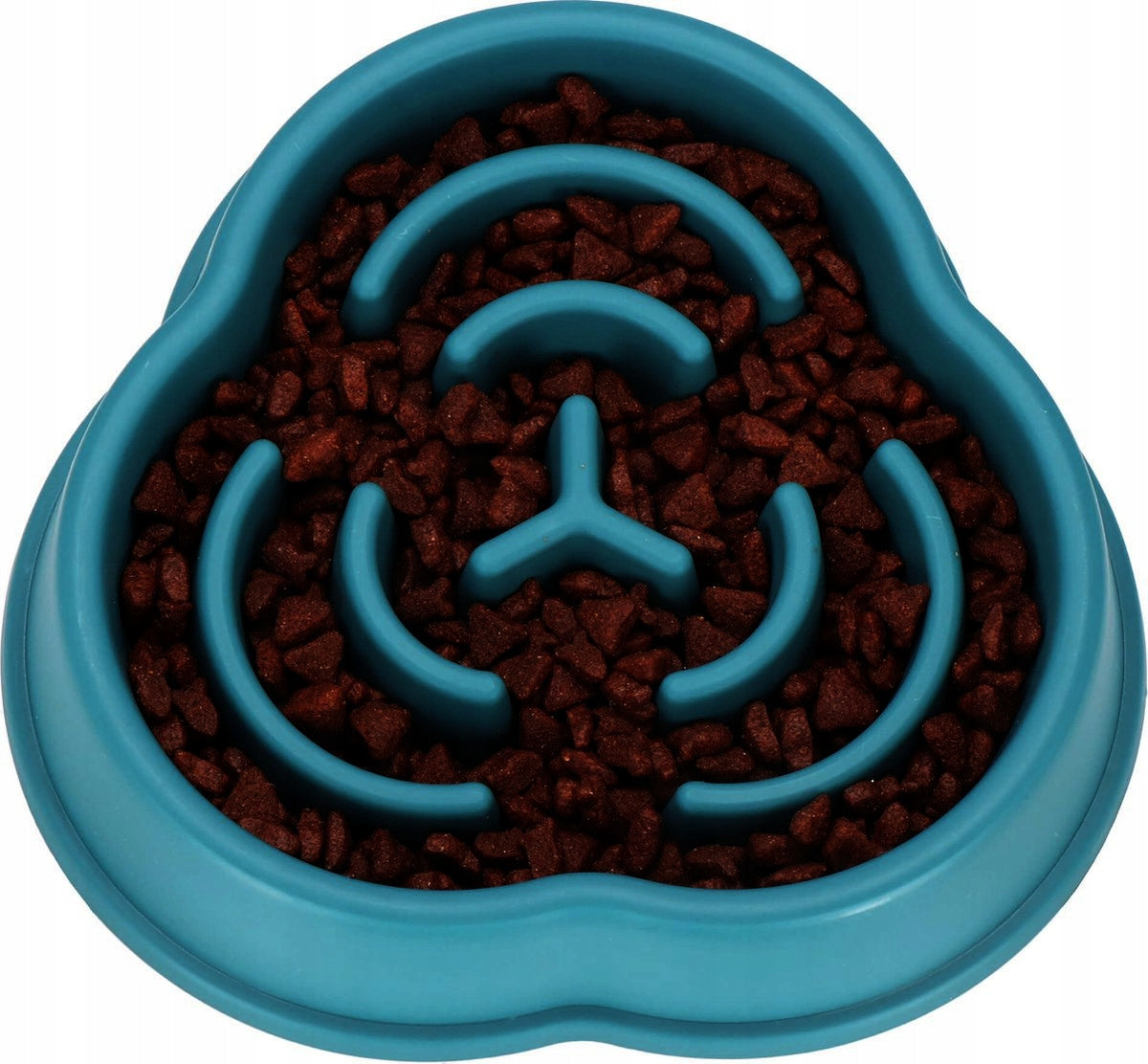 LARGE FOOD SLOWING BOWL WITH PET DOG CAT COMPARTMENTS Manufacturer code MS1ZI