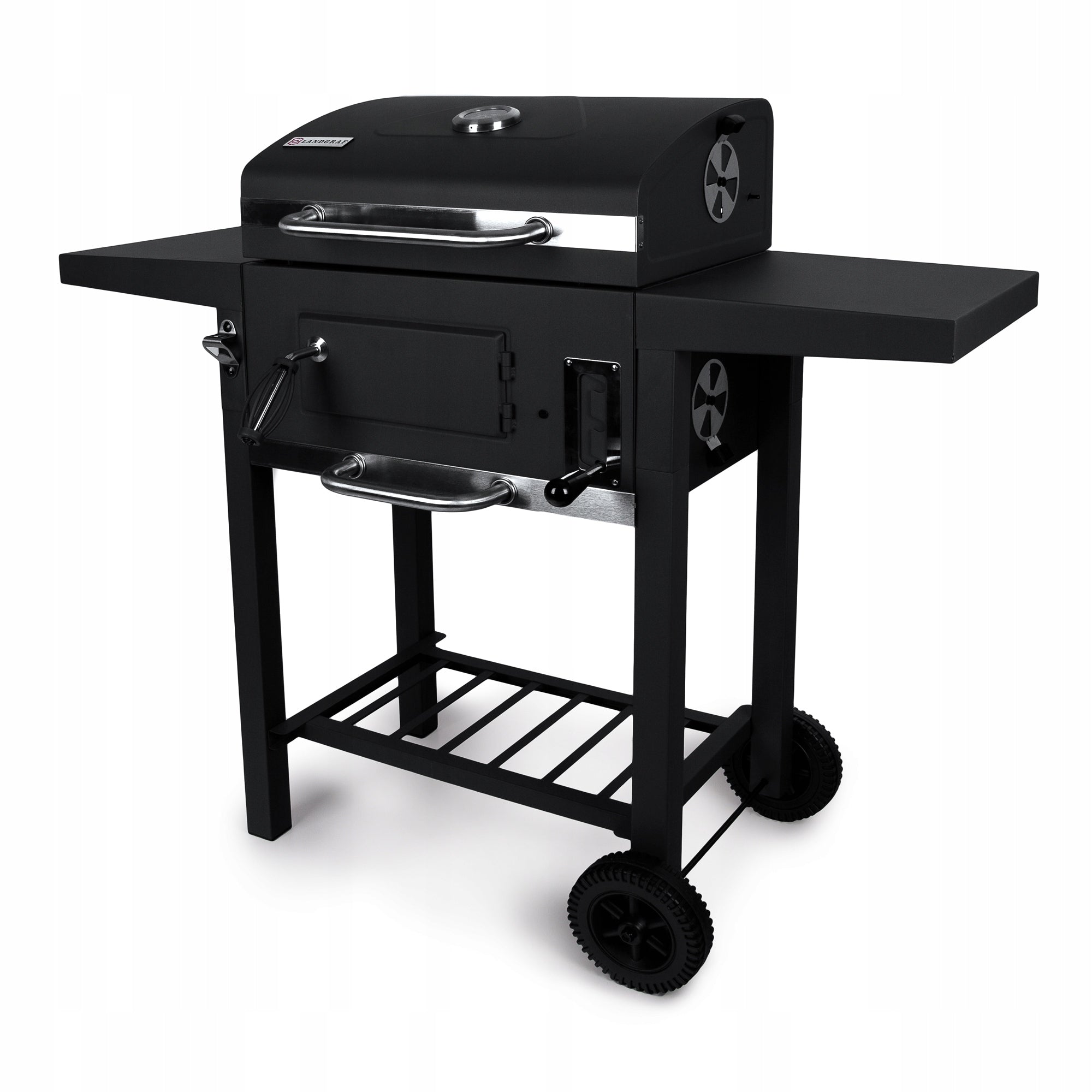 LARGE GARDEN GRILL LANDGRAF + SHELVES + ASHTRAY + CLEANING BRUSH Manufacturer code 5907694955591