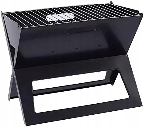 LARGE GARDEN GRILL PORTABLE FOLDING HIKING BBQ FOR CAMPING SUITCASE Packaging status original