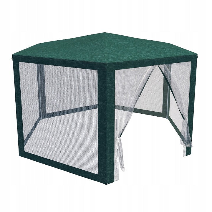 LARGE GARDEN TENT TRADE PAVILION 6 WALLS WITH MOSQUITO NET GAZEBO FOR GARDEN Packaging status original