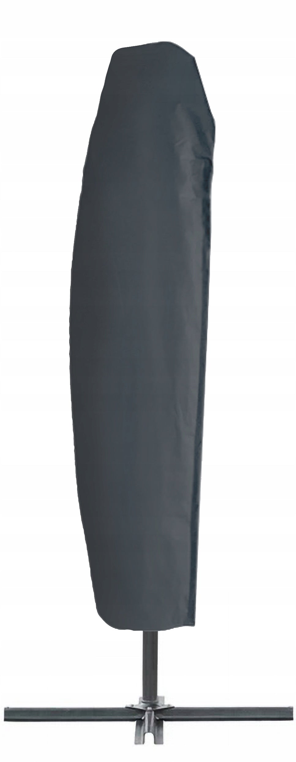 LARGE GARDEN UMBRELLA ADJUSTABLE COVER 350CM DALLAS C. GREY Diameter/width 300 cm