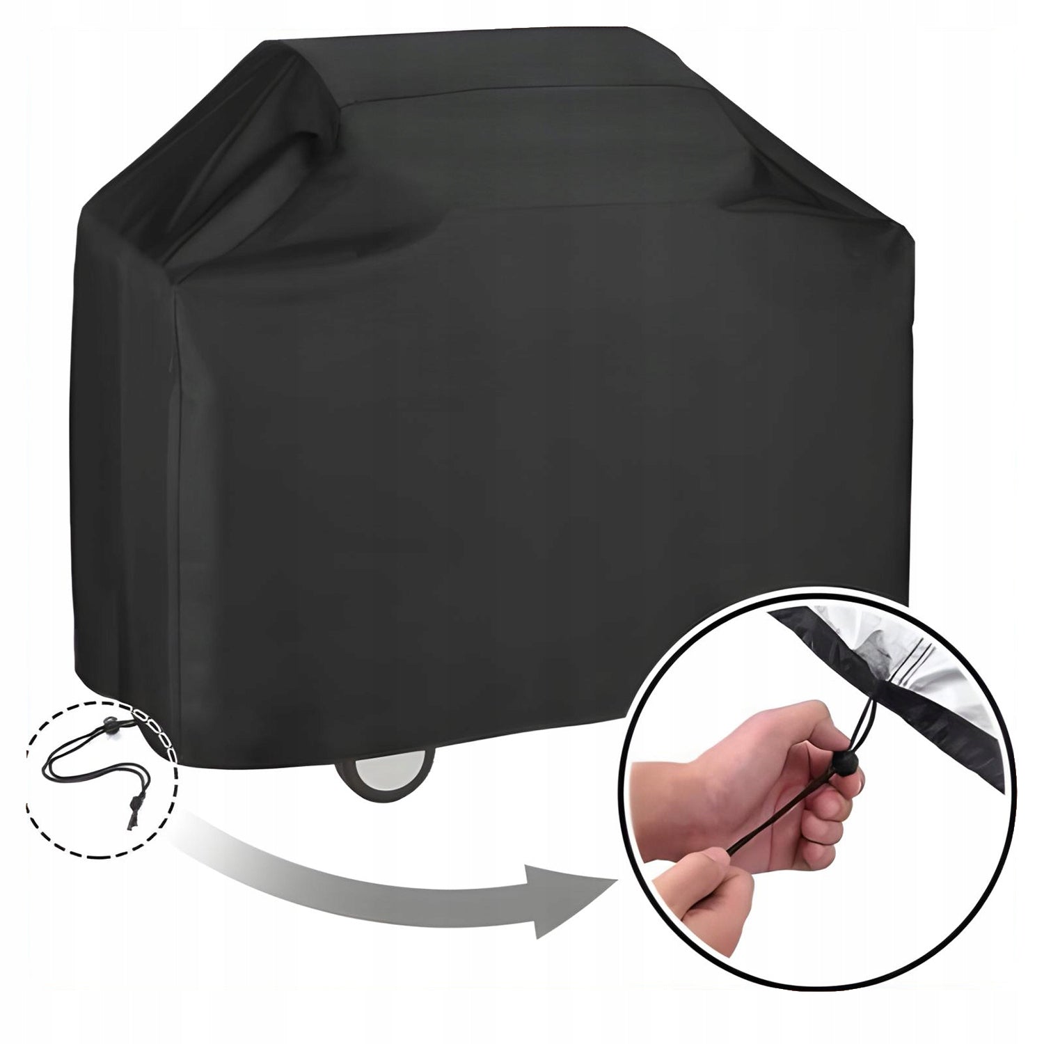 LARGE GAS GRILL COVER GRILL WATERPROOF 145 x 61 x 117 CM Manufacturer Renew Force