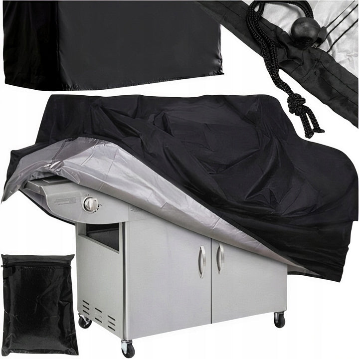 LARGE GAS GRILL COVER GRILL WATERPROOF 145x61x117 cm