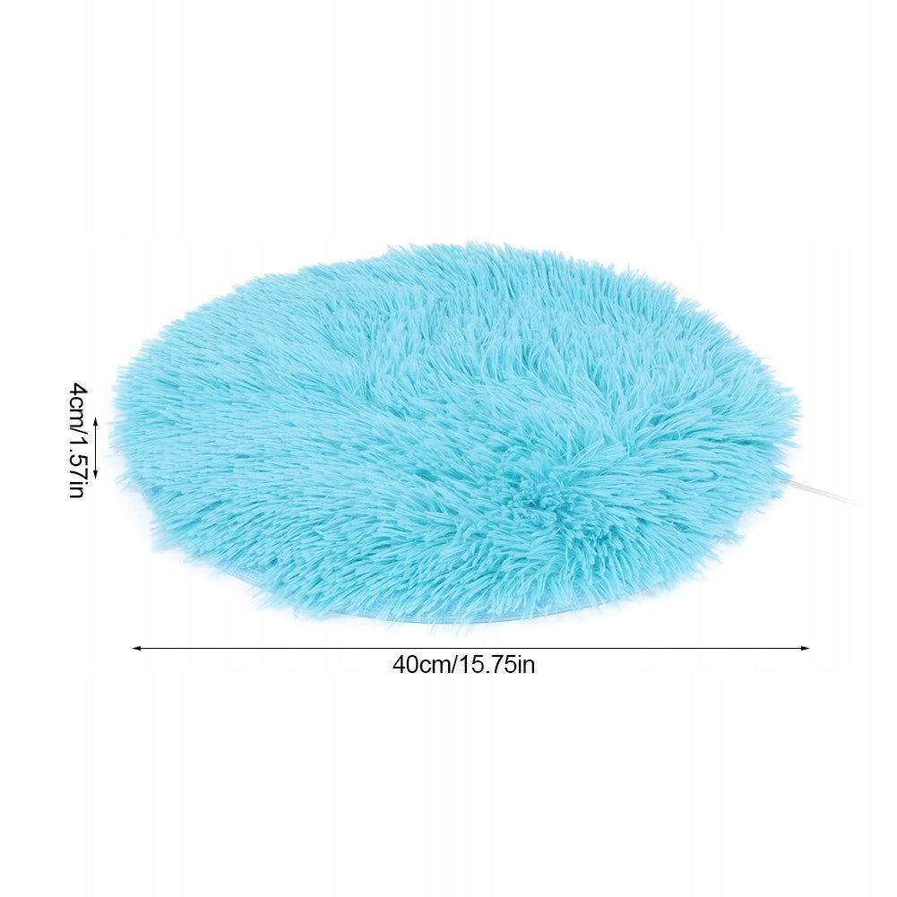 LARGE HEATING MAT FOR CAT AND DOG ANIMALS 40CM Color blue