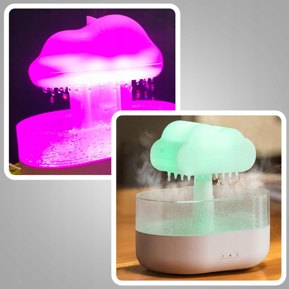 LARGE HUMIDIFIER DIFFUSER AROMATHERAPY MUSHROOM NIGHT LIGHT LED EAN (GTIN) 5905316906969