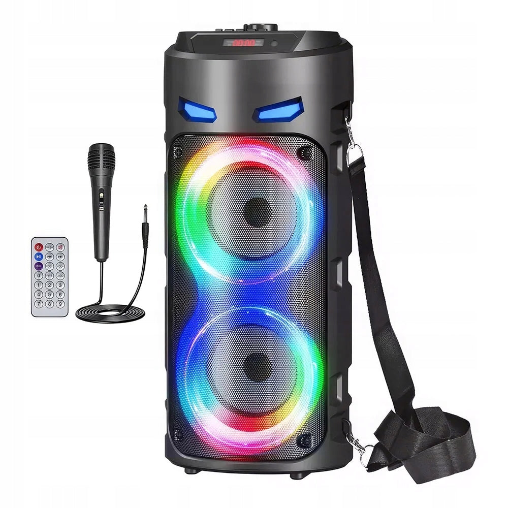 LARGE KARAOKE MOBILE SOUND SPEAKER WITH Microphone Manufacturer code SAUH82SA