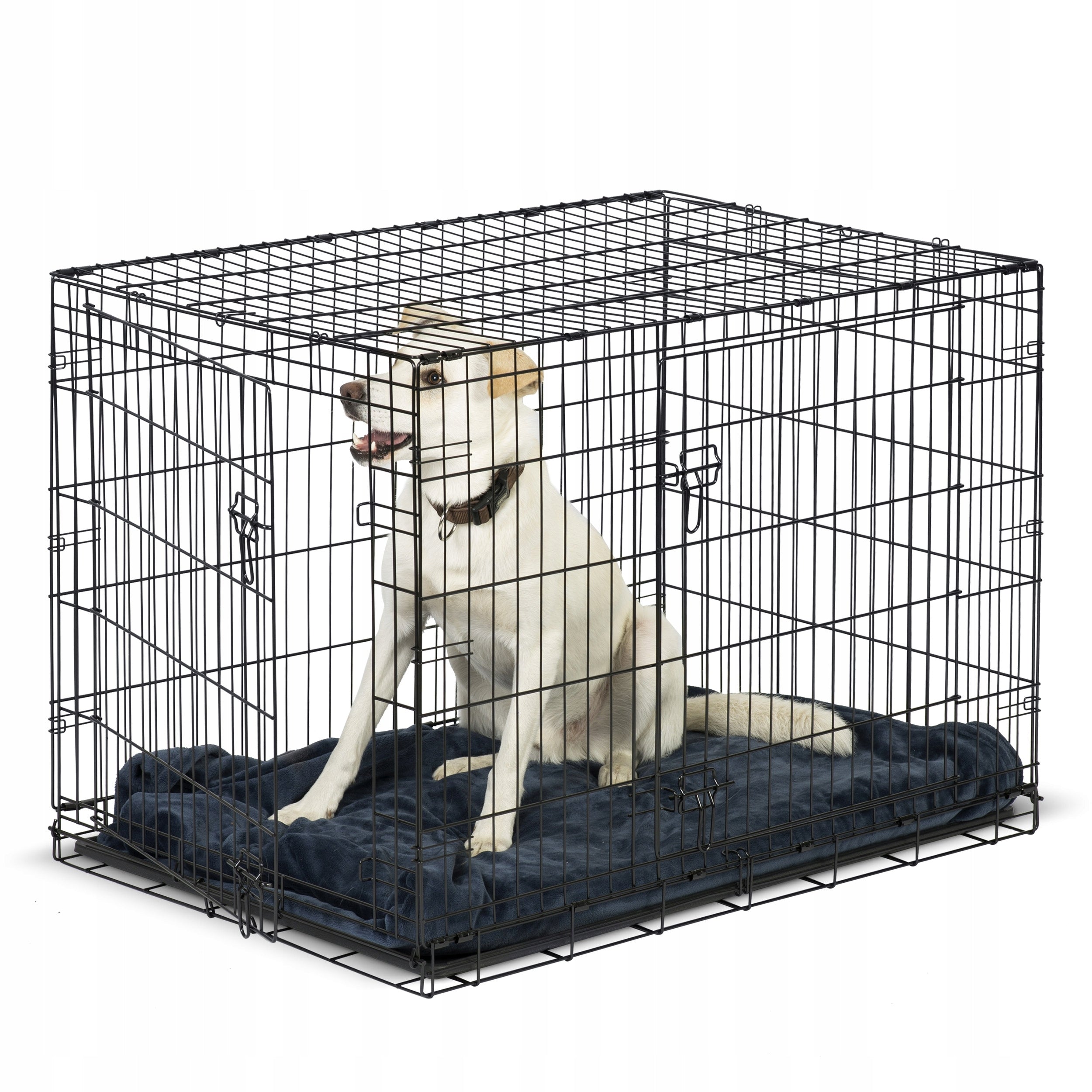 LARGE KENNEL CAGE METAL PLAYPEN Transporter for DOG DOGS 107x68x75 XL Packaging status original