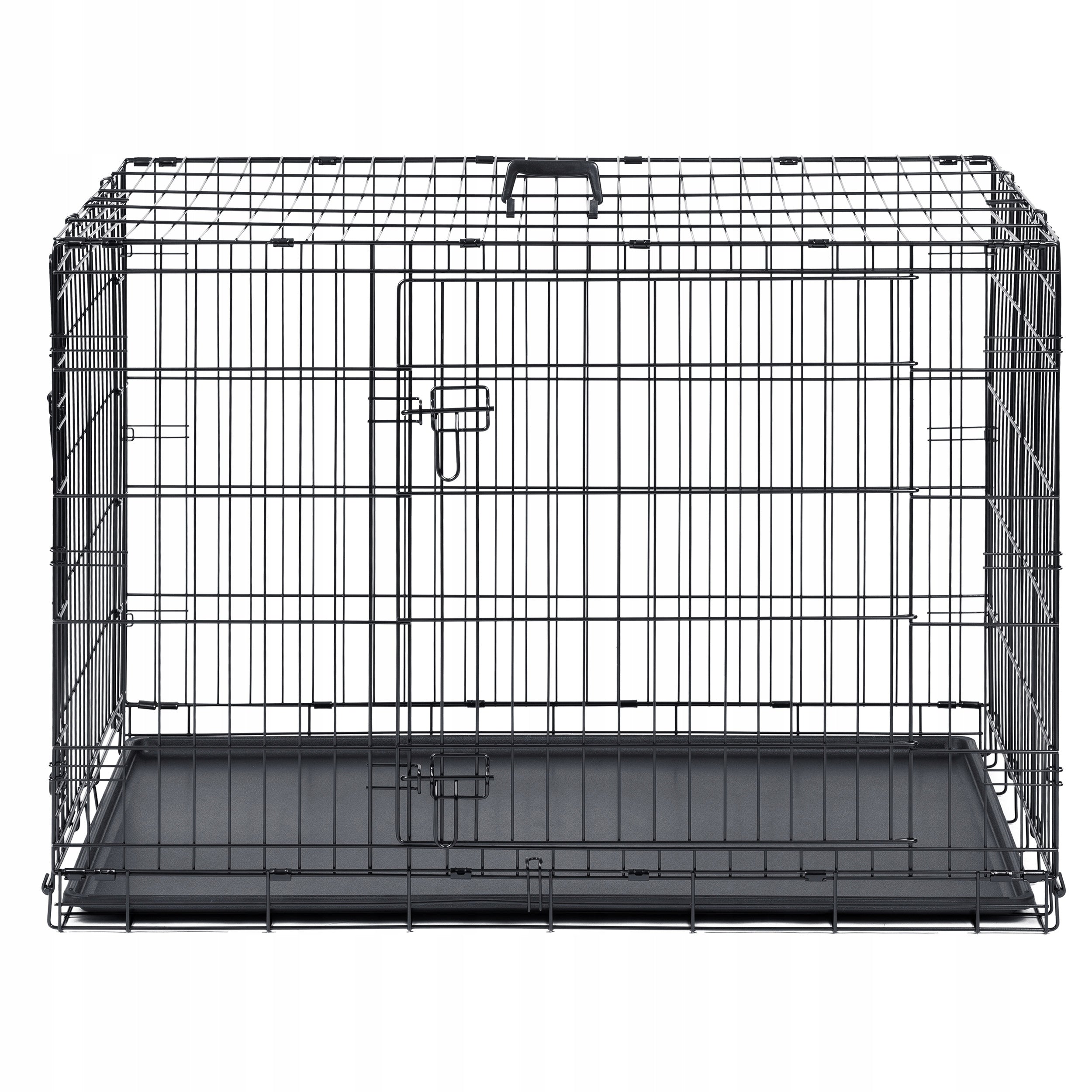 LARGE KENNEL CAGE METAL PLAYPEN Transporter for DOG DOGS 78x60x56 cm M Length 78 cm