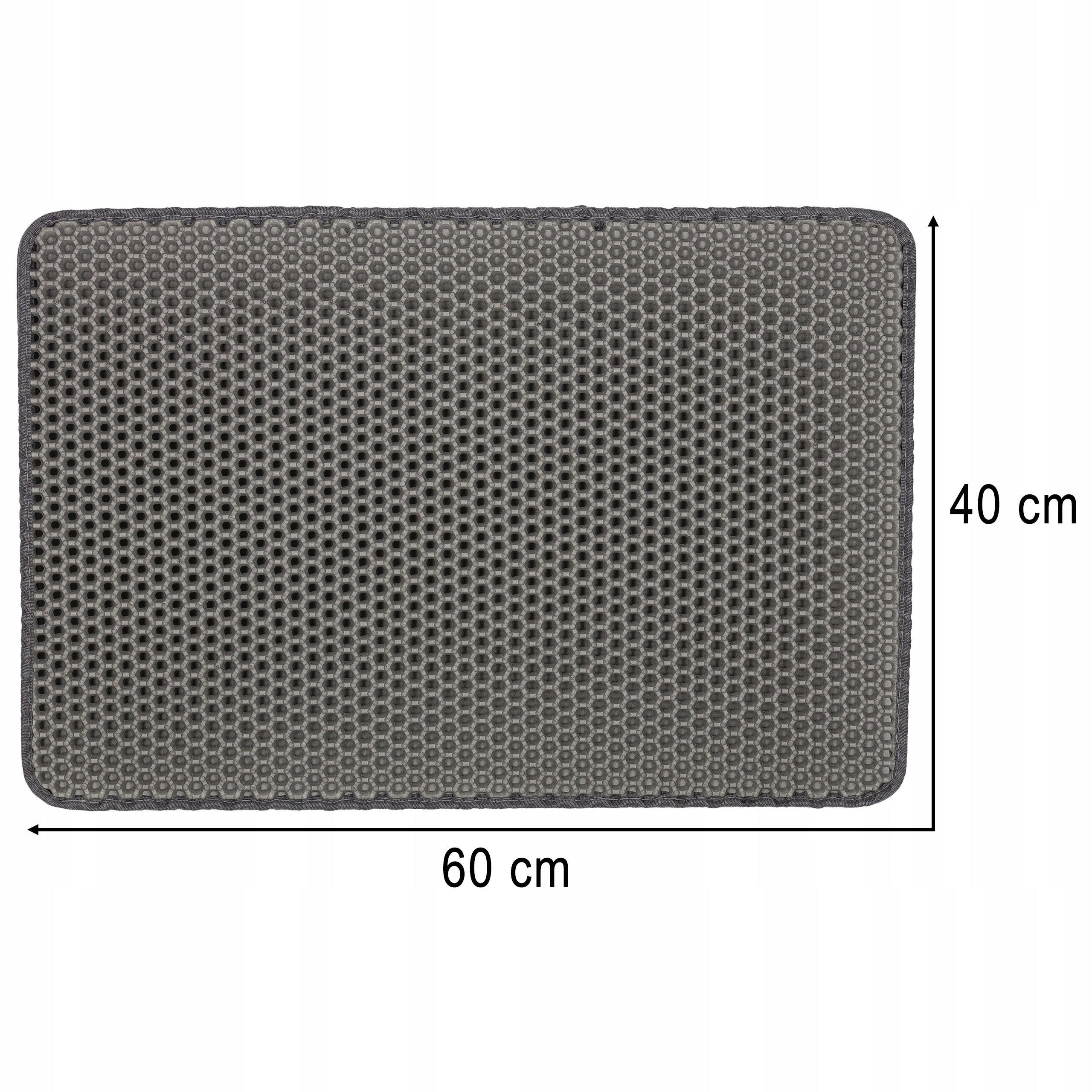 LARGE LITTER BOX MAT FOR CAT LITTER PAD WIPER 60X40 XXL Brand Ikonka