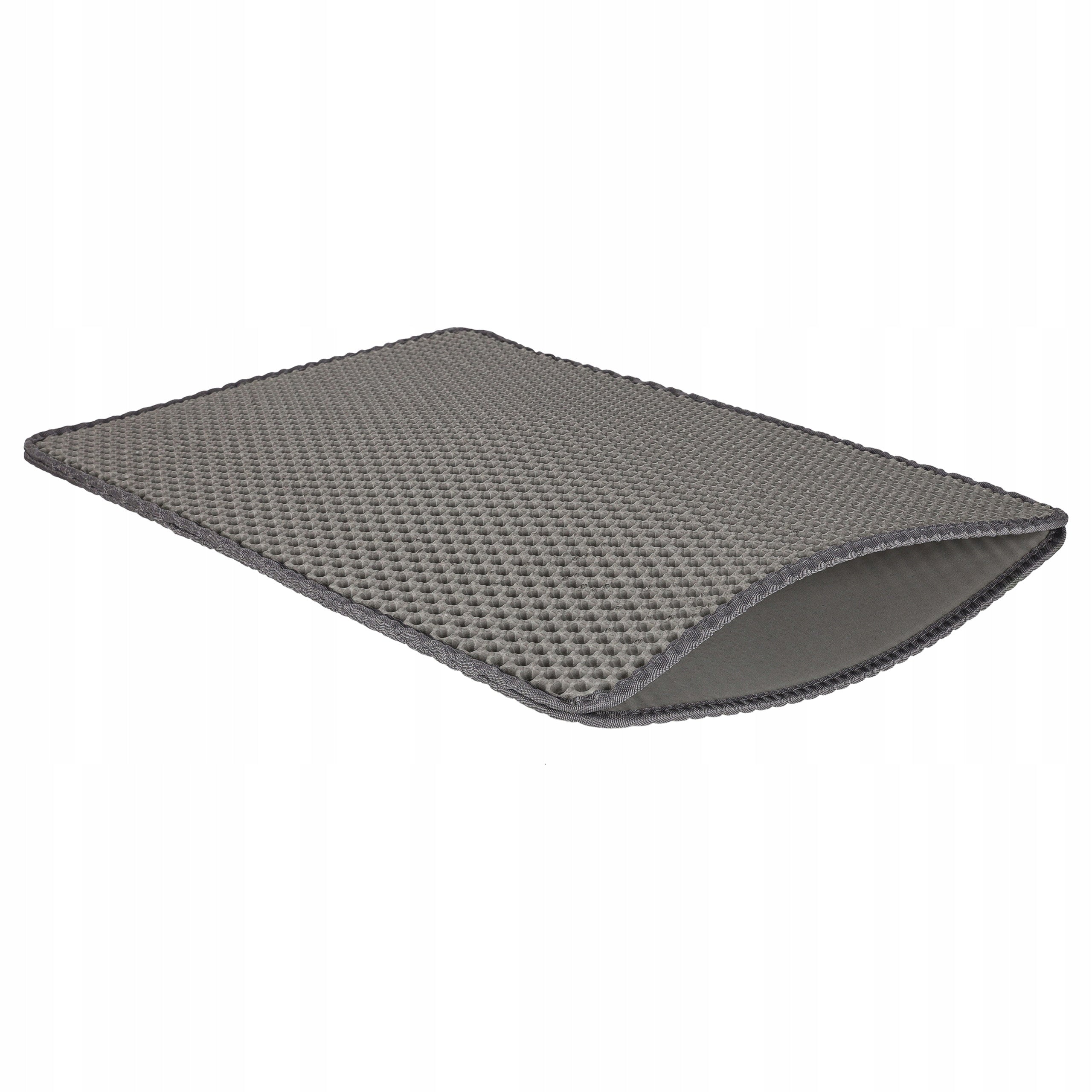 LARGE LITTER BOX MAT FOR CAT LITTER PAD WIPER 60X40 XXL Color black