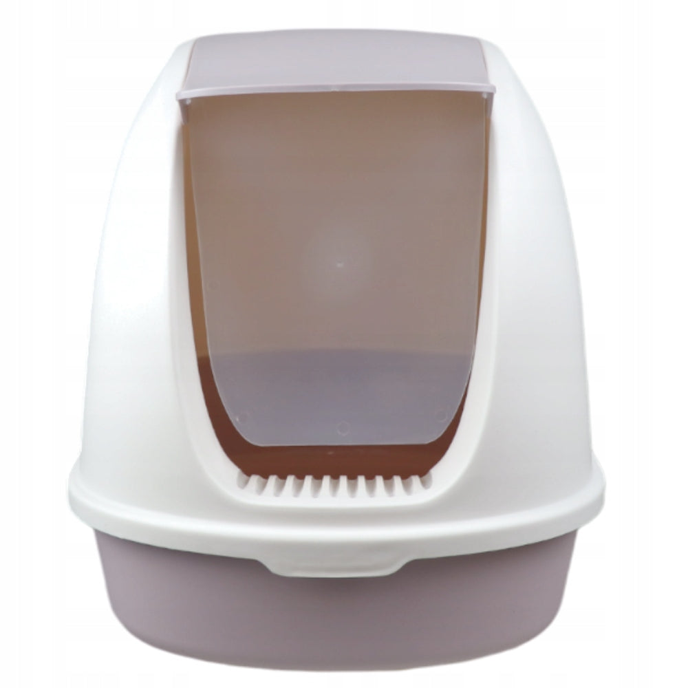 LARGE LITTER BOX XXL FOR CAT CLOSED WITH FLAP DURABLE + LITTER SPATULA Manufacturer code 35192