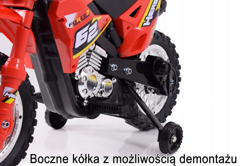 LARGE MOTOR CROSS 2 STRONG 2 WITH SOUNDS AND Ś/ZP-3999A Manufacturer code ZP-3999A-CZERWONY