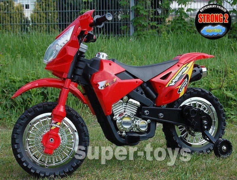 LARGE MOTOR CROSS 2 STRONG 2 WITH SOUNDS AND Ś/ZP-3999A Packaging status original