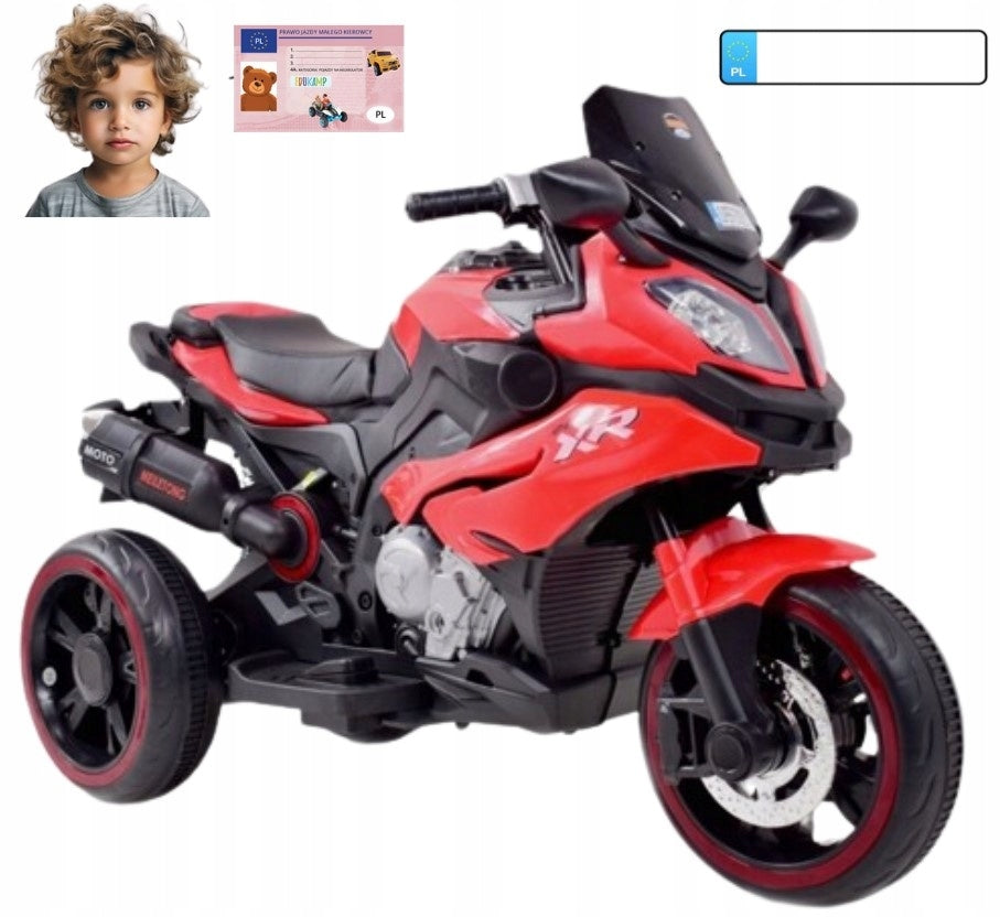 LARGE MOTOR RACER STRONG 2 EXCLUSIVE, GLOWING WHEELS/HLX2018